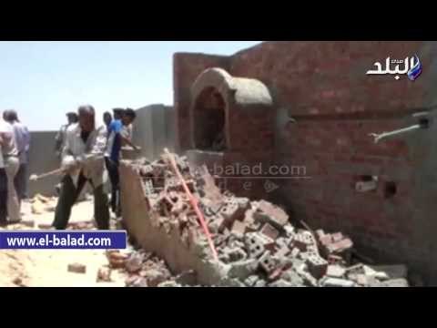 حملة مكبرة لإزالة التعديات علي أملاك الدولة بأسوان