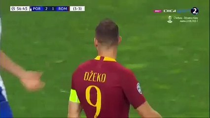 VÍDEO: O teatro de Dzeko após desentendimento com Pepe