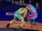 Pro Wrestling League 2015_ Sergey Ratushniy Vs Sandeep Tomar - 2nd Day