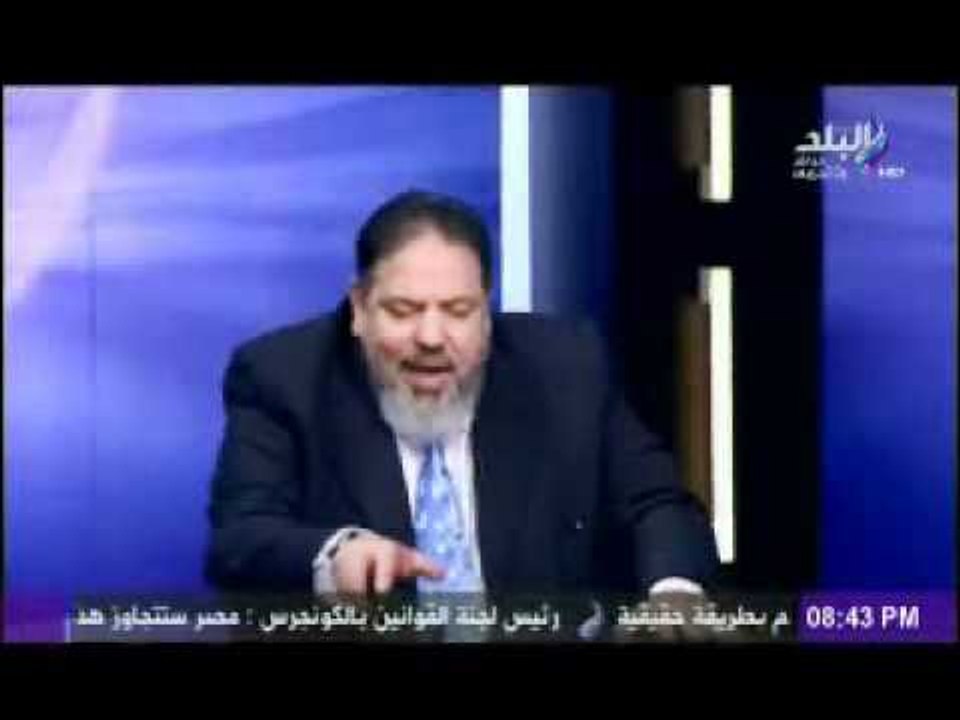 انفعال منتصر الزيات بسبب نزول شفيق انتخابات الرئاسة