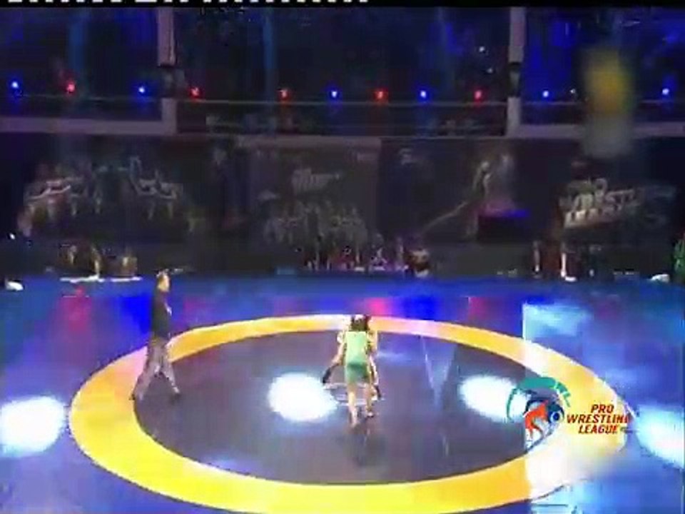 Pro Wrestling League 2015_ Vasilisa Marzaliuk Vs Alina-13th Dec _ CDR Punjab Roy