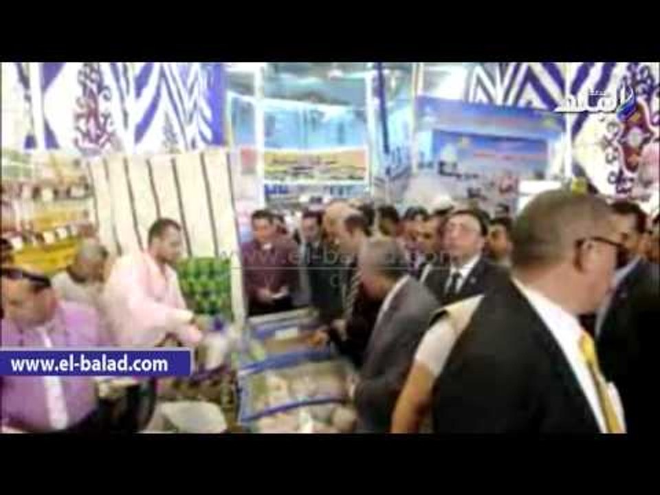 وزير التموين يفتتح معرضاً للسلع الرمضانية في مدينة نصر