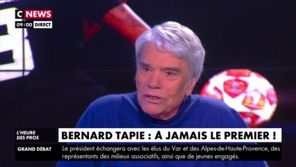 Défaite du PSG face à Manchester : la réaction de Bernard Tapie
