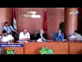 محافظ بورسعيد يطالب بسرعة تمكين الشركات المكلفة بمشروع محور القناة التبادلى من العمل