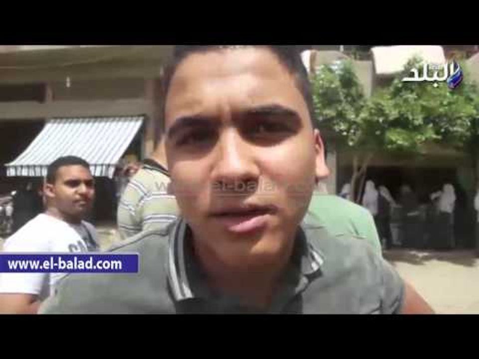 طلاب الثانوية بالشرقية يشكون ضيق الوقت فى إمتحان اللغة العربية