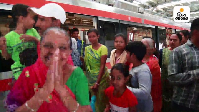 આવી હાઈટેક છે અમદાવાદ મેટ્રો, ટ્રેન દોડતી હોય તો પેટનું પાણી પણ ન હલે, કોચમાંથી અદભુત દેખાય છે બહારનો માહોલ
