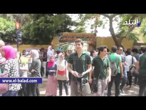 فرحة بين طلاب الثانوية العامة لسهولة امتحان اللغة العربية