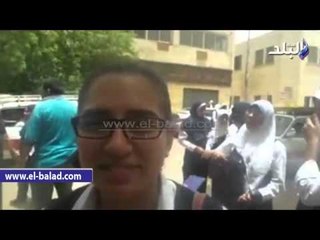 طالبات الثانوية بأسوان يشدن بسهولة اللغة الانجليزية