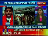 Jammu Grenade Attack Outside Bus Ticket Counter, CRPF Jawans Cordoned Off Area; J&K Police Present