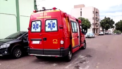 Homem fica ferido em colisão de trânsito no Centro