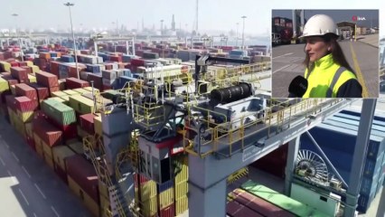 Bu Limanda Tonlarca Ağırlıktaki Yükler Ojeli Parmaklara Emanet