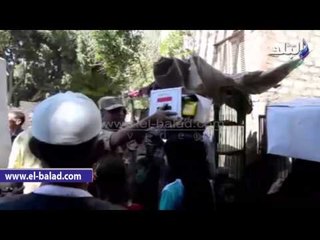 توزيع 700 كرتونة رمضانية على أهالي كفر درويش فى بنى سويف ‎