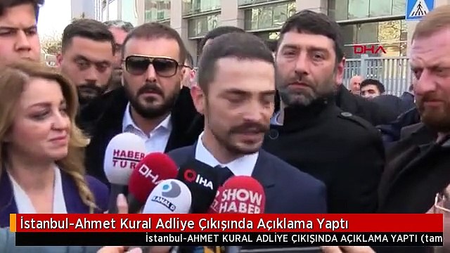 İstanbul-Ahmet Kural Adliye Çıkışında Açıklama Yaptı