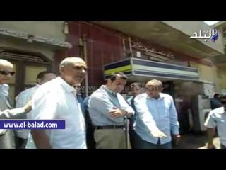 محافظ أسيوط يضبط محطة وقود تبيع السولار في " جراكن "