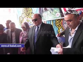 محافظ الدقهلية يوزع 75 رأس ماشية  مهداه من الرئاسة