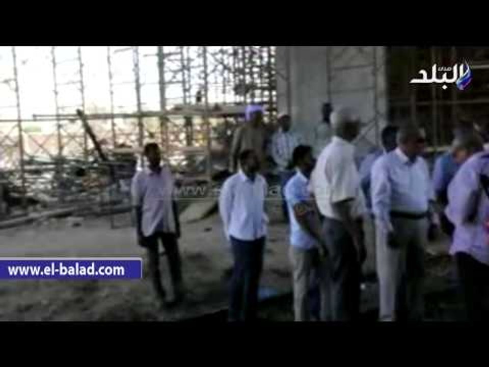 محافظ أسوان يتفقد أعمال إنشاء كوبري نجع الشيخ ع...