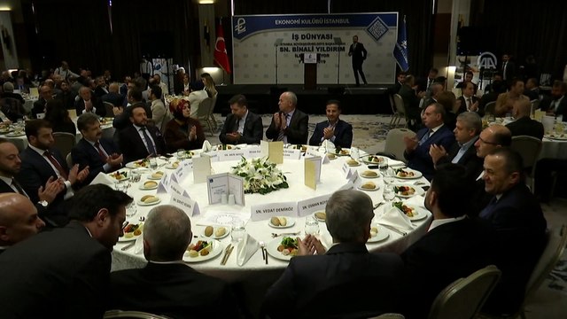 Binali Yıldırım iş insanları ile bir araya geldi - İSTANBUL