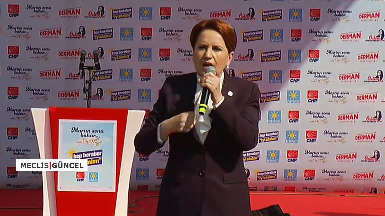 Meral Akşener / 7 Mart 2019 / AYDIN Millet İttifakı Ortak Mitingi