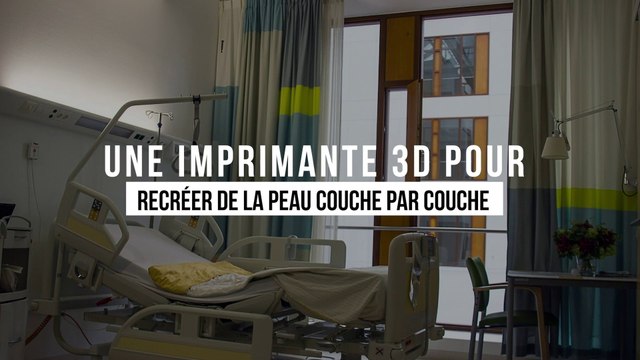 Une bio-imprimante 3D imprime la peau directement sur les plaies