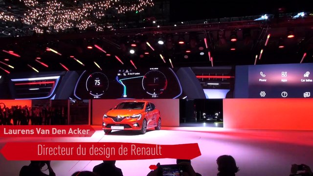 Laurens Van Den Acker, directeur du design de Renault, présente la Clio 5