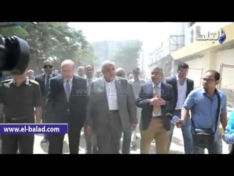 محلب يتفقد أعمال تطوير معهد القلب.. ويوجه بسرعة الانتهاء منه