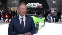 Lamborghini Aventador SVJ Roadster and Huracan EVO Spyder presentation at Geneva 2019