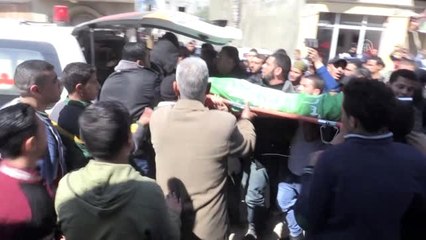 İsrail Askerlerinin Şehit Ettiği Filistinli Çocuk Toprağa Verildi