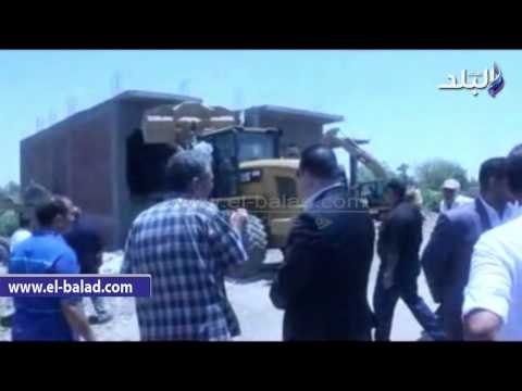 محافظ الفيوم يترأس حملة لإزالة تعديات الطريق الدائري