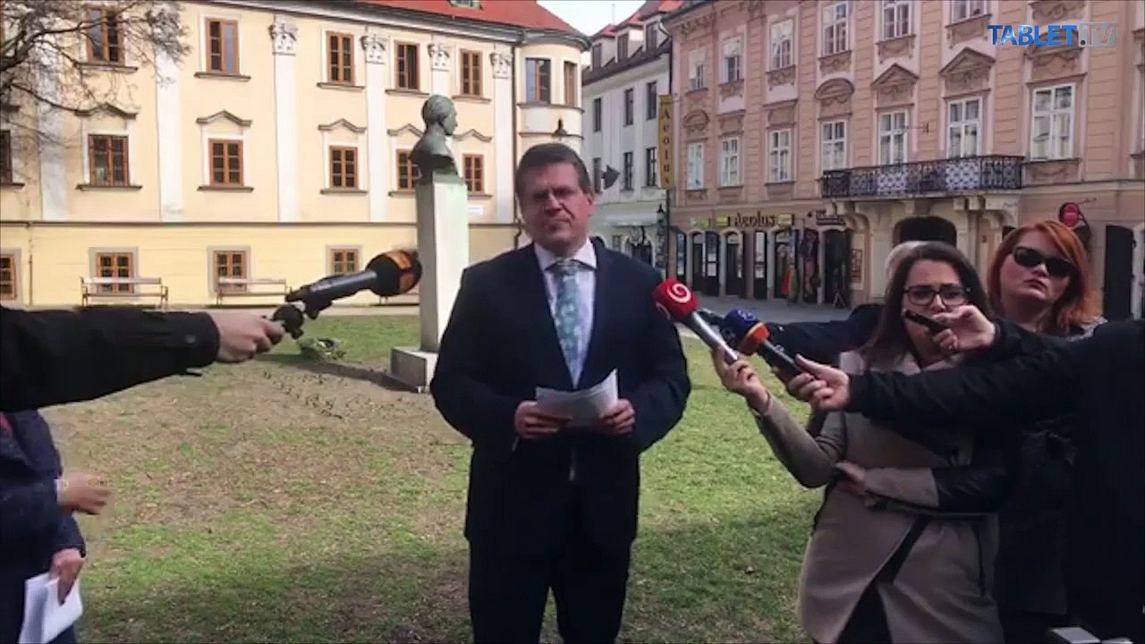ZÁZNAM: TK Maroša Šefčoviča, kandidáta na prezidenta SR