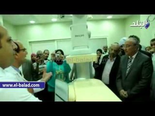 محافظ أسوان ووفد شعبي يتفقدوا تطوير المستشفى الجامعي