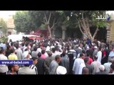 الآلاف يشيعون جنازة أمين الشرطة شهيد الإرهاب بالفيوم