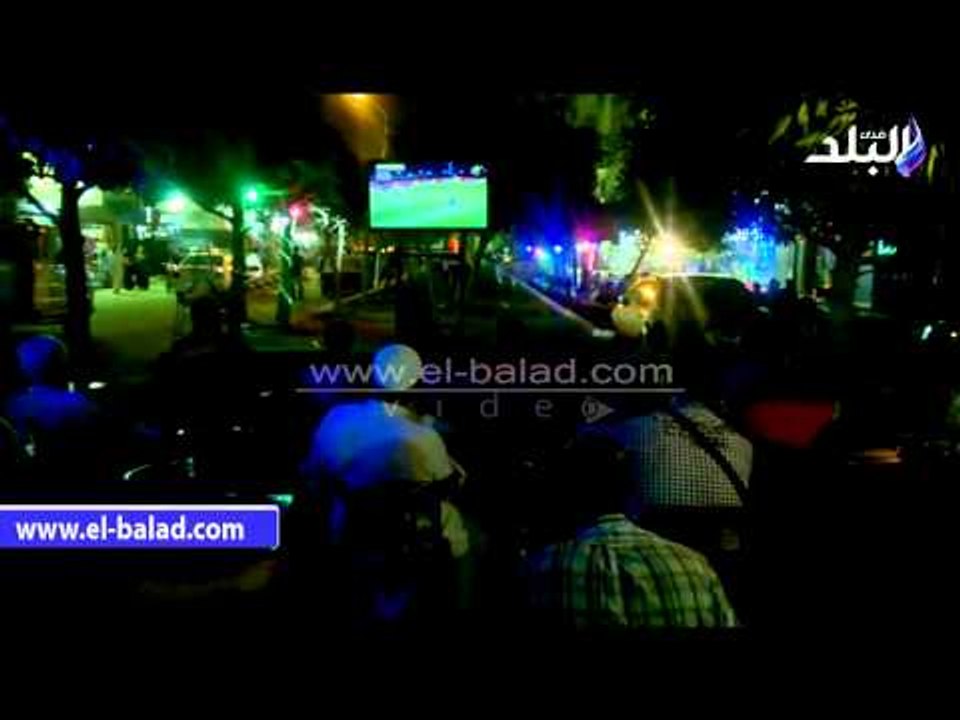 صدى البلد وسط مشجعي مباراة الأهلي والمصري