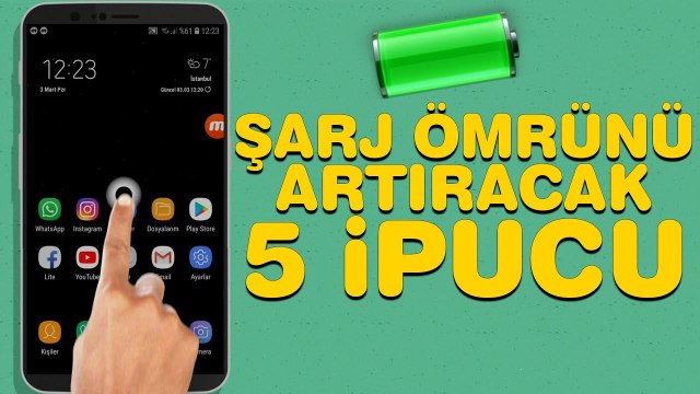 Akıllı telefonunuzun şarj ömrünü artıracak 5 ipucu