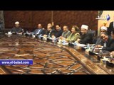 اجتماع شيخ الأزهر مع الإعلاميين والمفكرين لوضع آليات تجديد الخطاب الديني