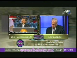 د.حلمى الجزار: خطاب الرئيس مرسى تناول كل المشاكل