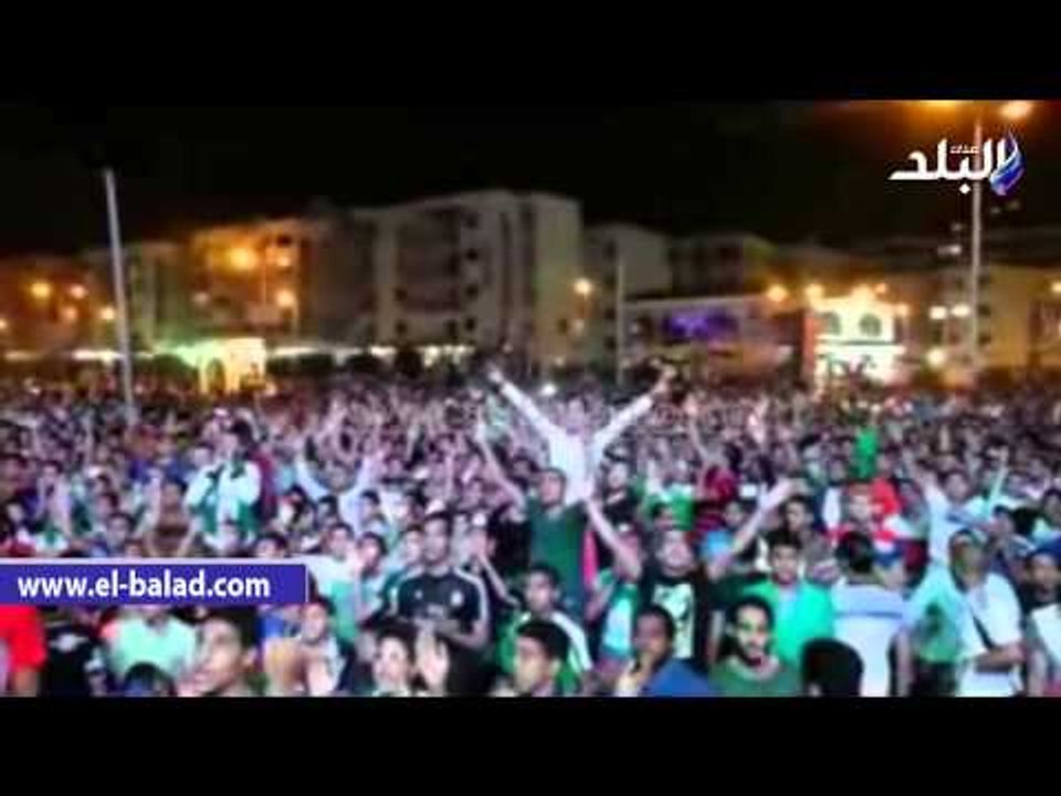 جماهير المصري تشعل حماس الأهالي خلال مبارات فريقهم أمام الاهلى