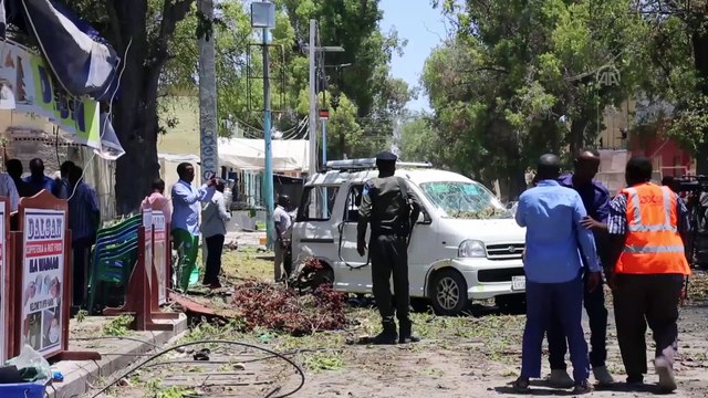 Somali'de bombalı saldırı: 5 ölü, 10 yaralı - MOGADİŞU