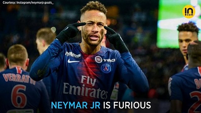 Neymar Jr asks refs to ‘f**k off’ after PSG’s Champions League loss to Manchester United