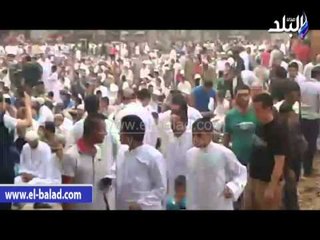 أهالي الشرقية يؤدون صلاة العيد ويتبادلون التهنئة