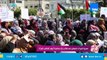 مسيرة لسيدات فلسطين في قطاع غزة بمناسبة اليوم العالمي للمرأة