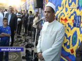 محافظ المنيا يشارك المواطنين صلاة العيد