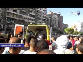 زملاء الطالب «شهيد الفيوم» يتسابقون لحمل جثمانه