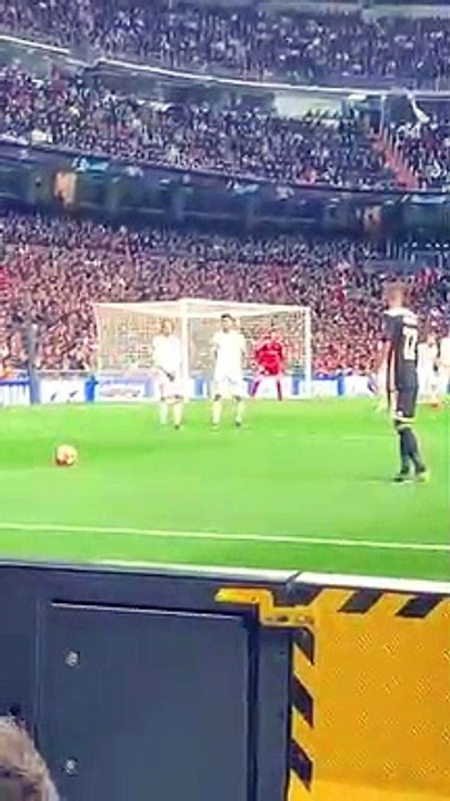 The best video you’ll see today, Ajax free kick from the stands