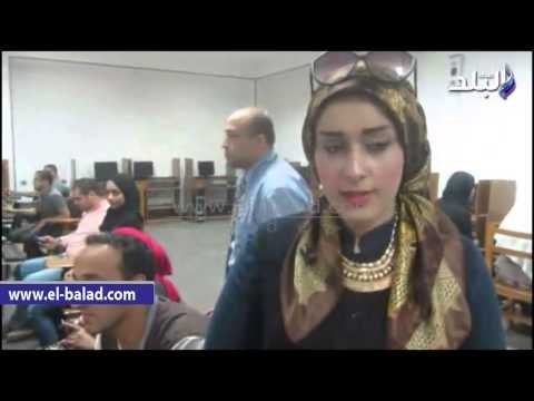 لليوم الثاني توافد الطلاب على مكتب تنسيق الجامعة ببني سويف