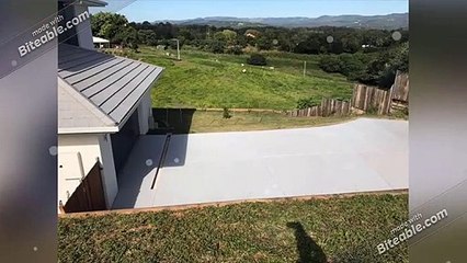 Coloured and Sealed Concrete Driveway in Gold Coast