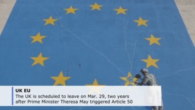 A portrait of the United Kingdom on the verge of its Brexit departure from EU (C)