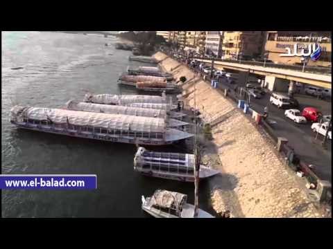 تأثر حركة المراكب النيلية بعد حادث الوراق‎ وحملات شرطة المسطحات