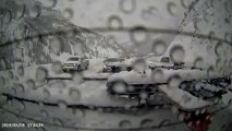 Avalanche sur une autoroute (Colorado)