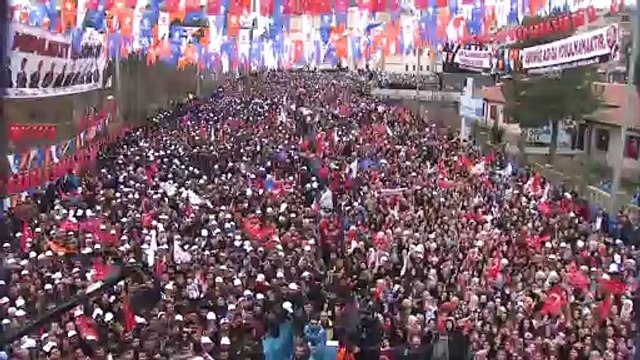 Cumhurbaşkanı Erdoğan: 'Kayyuma devrettikten sonra şu Mardin'in çehresi nasıl değişti görüyorsunuz değil mi' - MARDİN