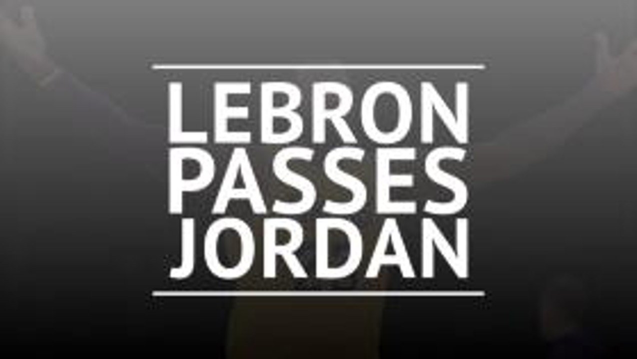 BREAKING NEWS: Basketball: LeBron passes Jordan in NBA all-time points list